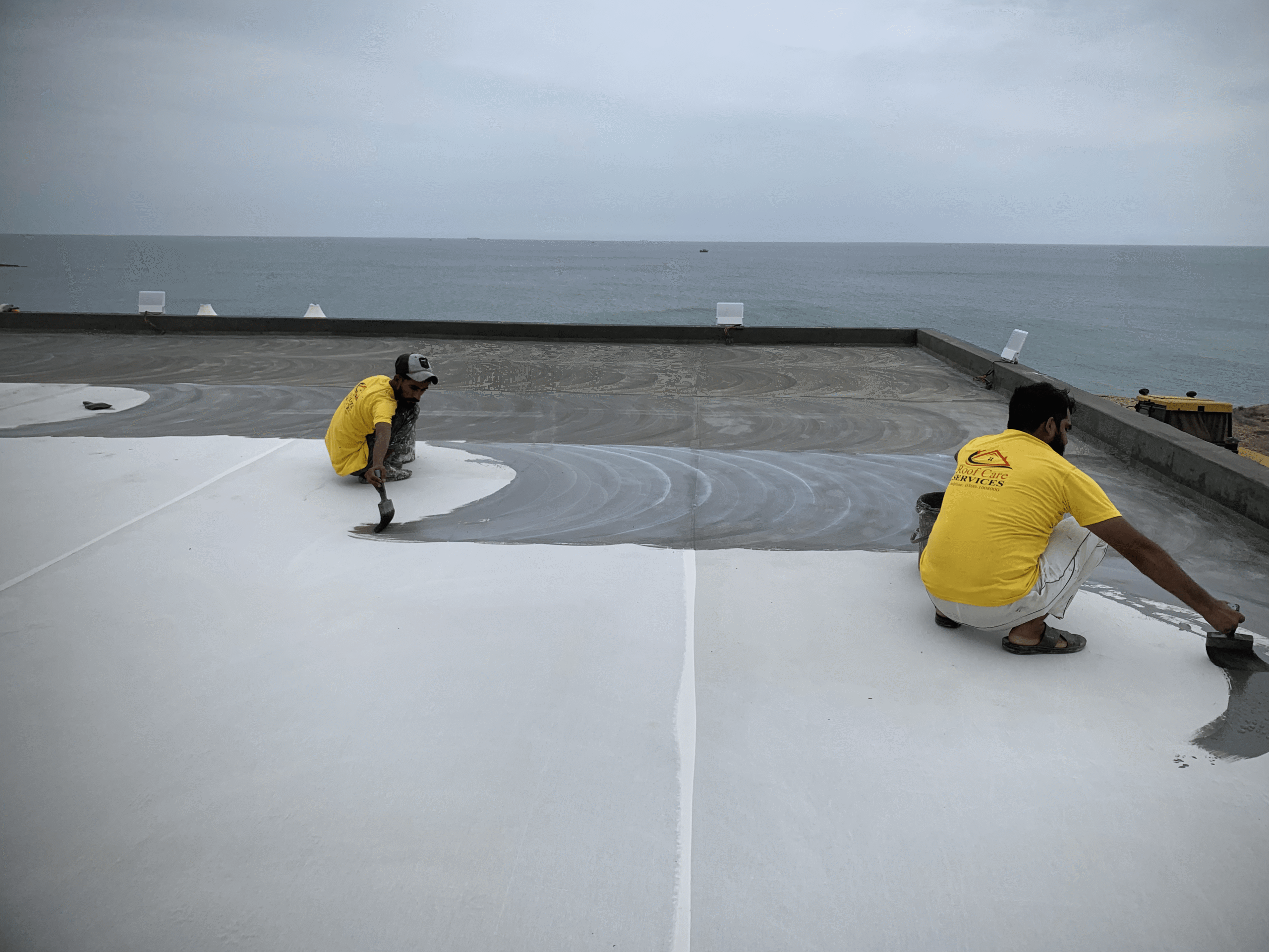 Cloth sheet waterproofing